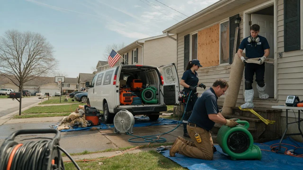 Water Damage Restoration in Lime Ridge, WI near me